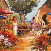 Marché aux fleurs